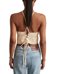 Reiss May Crochet Top