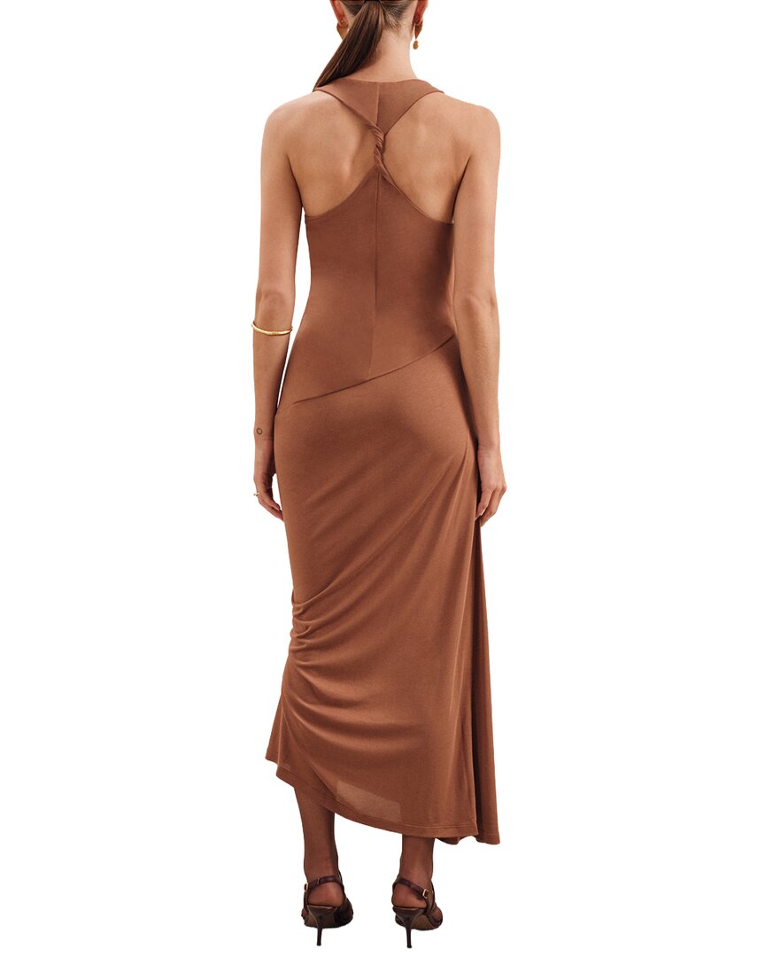 Reiss Aaliyah Side Ruched Jersey Dress