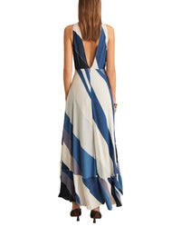 Reiss Imogen Stripe Maxi Dress