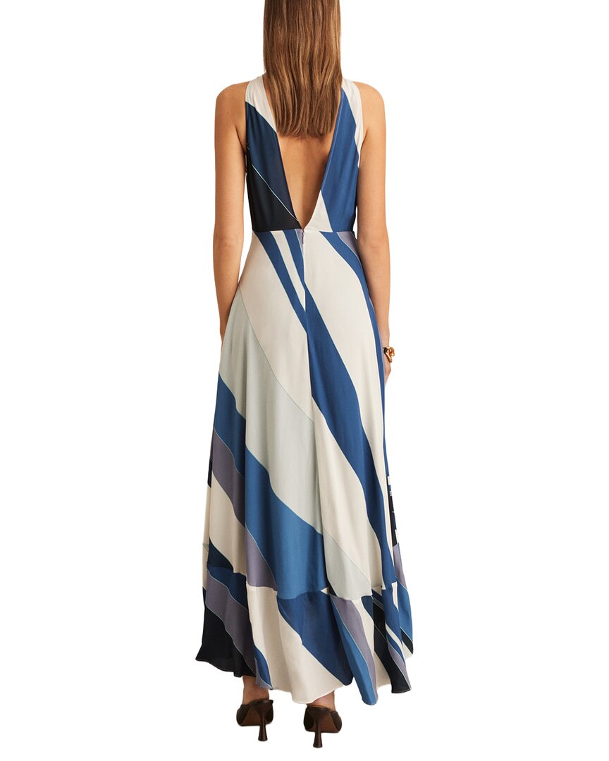 Reiss Imogen Stripe Maxi Dress