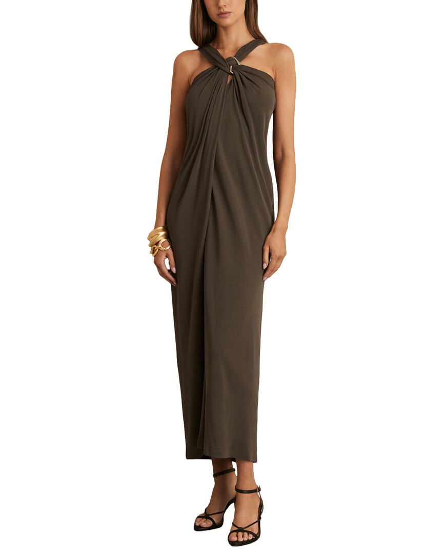 Reiss Eliza Trim Detail Jersey Dress