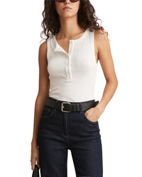 Reiss Erin Button Vest