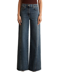 Reiss Fern Twist Seam Wide Leg Jean