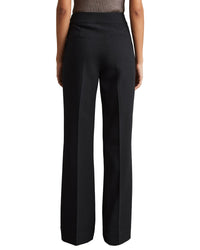 Reiss Sidney Wide Leg Button Trouser