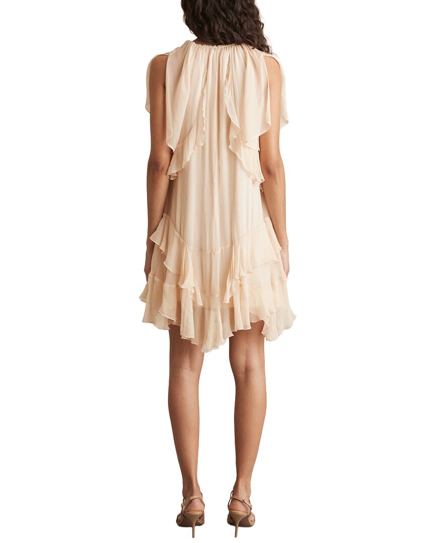 Reiss Lexie Short Ruffle Flippy Dress