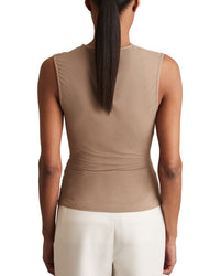 Reiss Dani Ruched Shoulder Vest