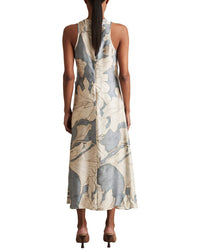 Reiss Reiss Mieke Drape Printed Gown