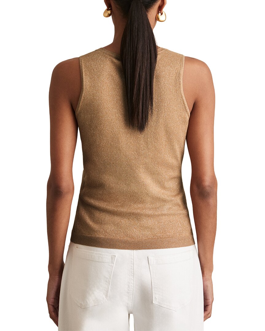 Reiss Sia Metallic Top