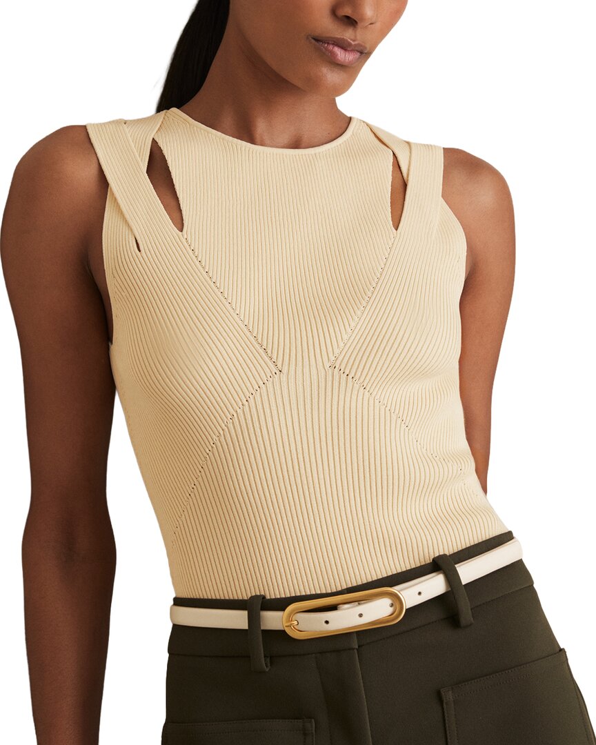 Reiss Rhylee Cutout Vest