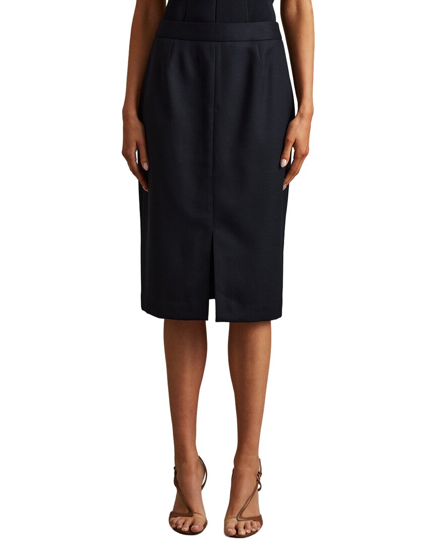 Reiss Hallie Tailored Wool-Blend Skirt