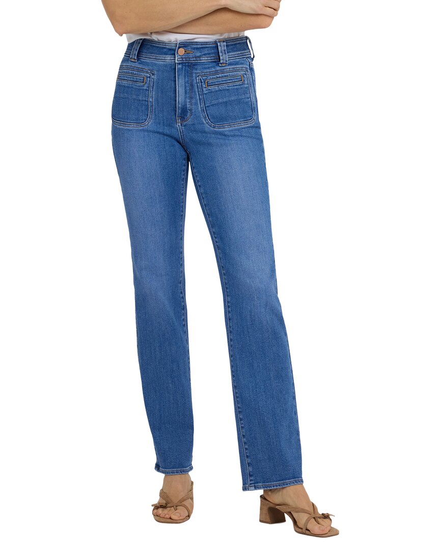 NYDJ Nydj Marilyn Blue Paradise Straight Leg Jean