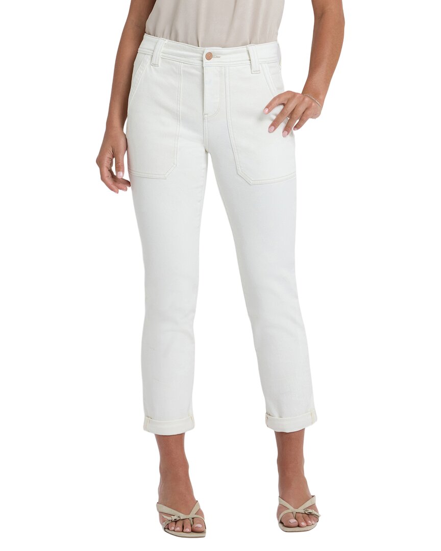 Nydj Margot Vintage White Girlfriend Jean