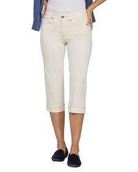 Nydj Marilyn Vintage White Crop Jean
