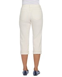 Nydj Marilyn Vintage White Crop Jean