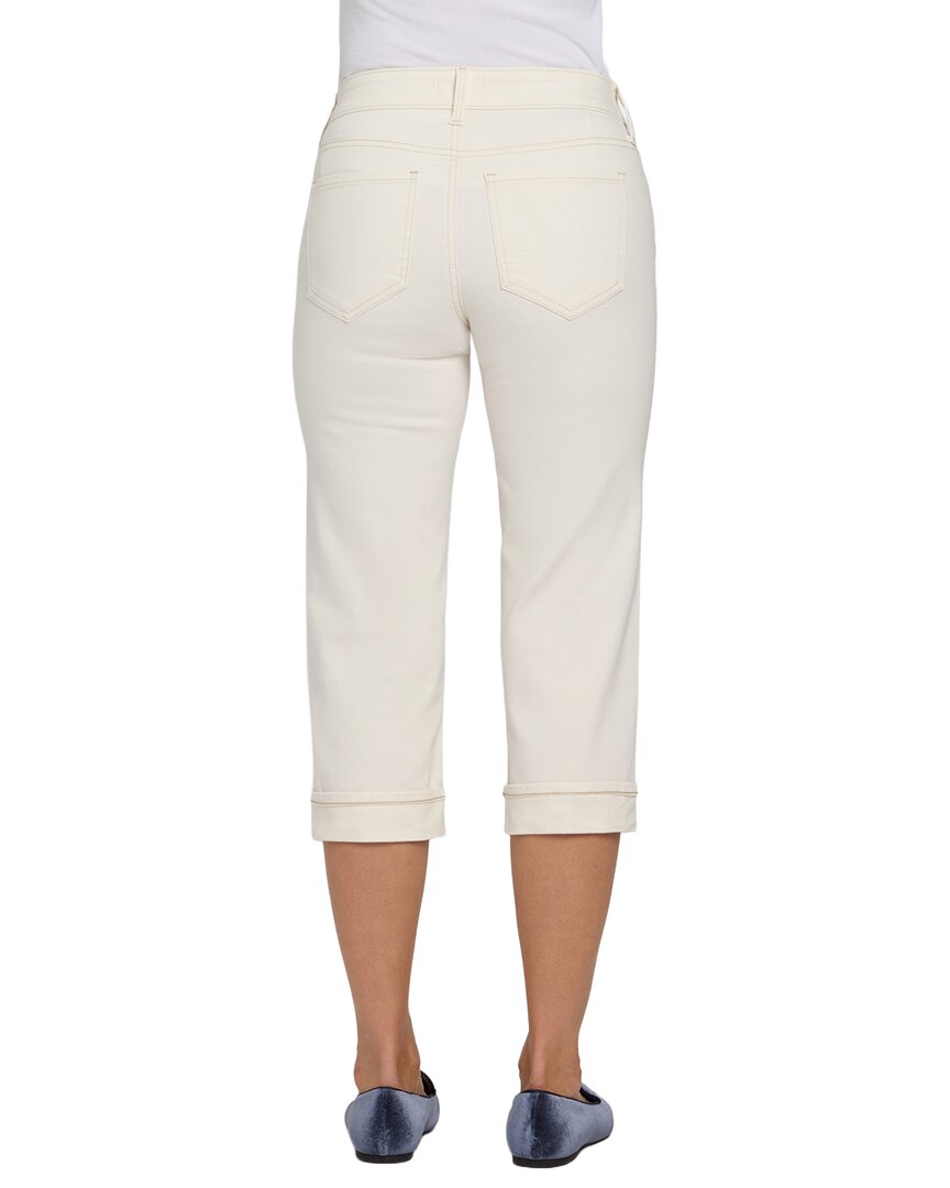 Nydj Marilyn Vintage White Crop Jean