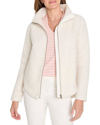 Nic+Zoe Curly Boucle All Year Jacket