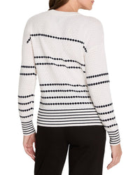 Nic+Zoe Circle Around Cashmere-Blend Sweater