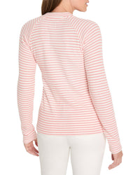 NIC+ZOE Nic+Zoe Soft Thermal Split Neck Top