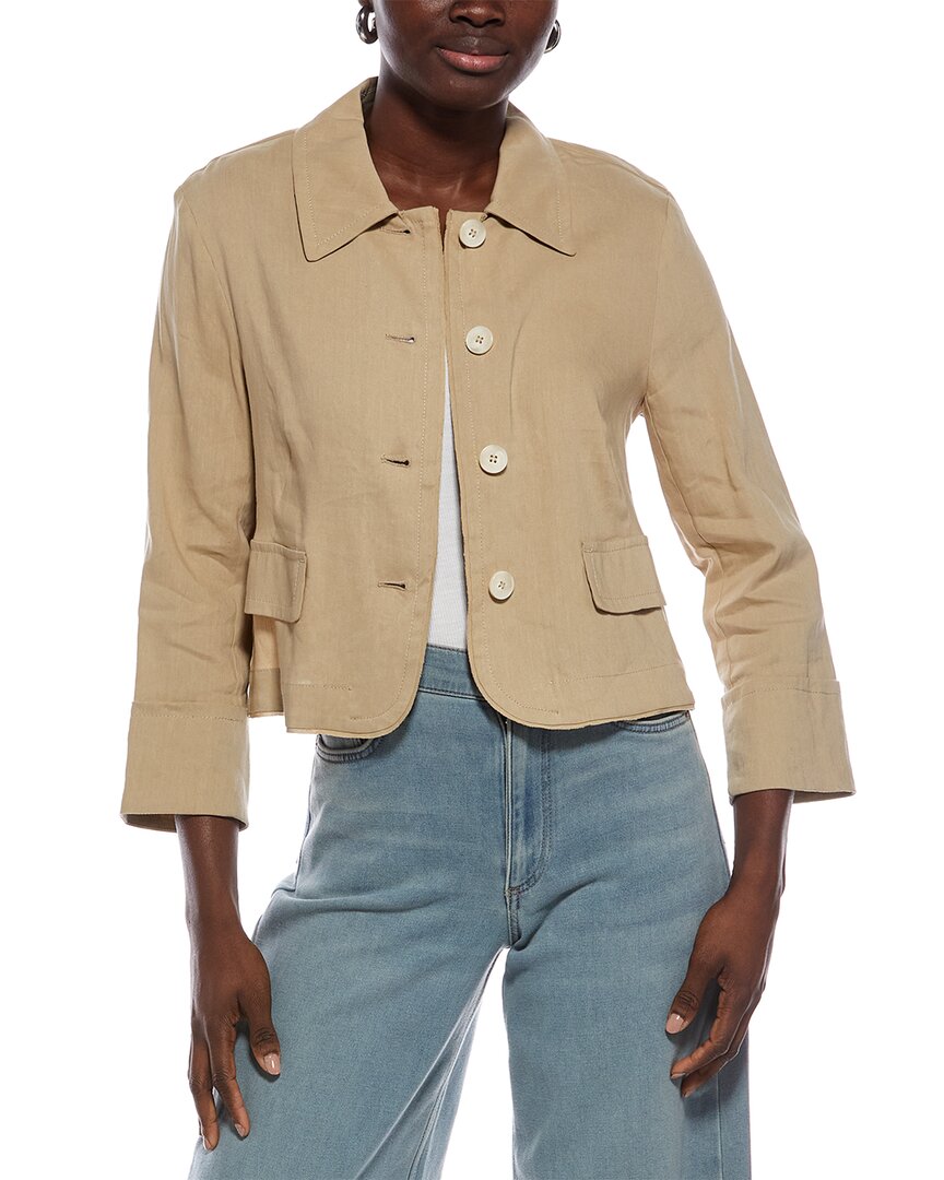 Marc Cain Linen-Blend Jacket