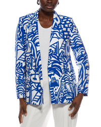 Marc Cain Printed Blazer