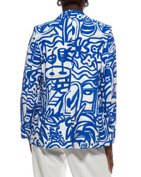 Marc Cain Printed Blazer