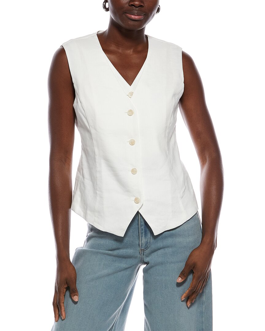 Marc Cain Linen-Blend Vest