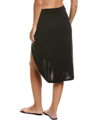 Anemos Anemos Knot Draped Midi Skirt