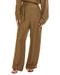 Anemos Anemos Linen-Blend Keaton Wide Leg Pant