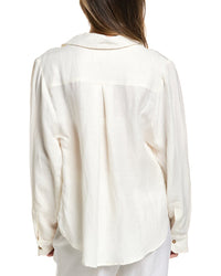 Anemos Anemos Linen-Blend Phillips Button-Down Shirt