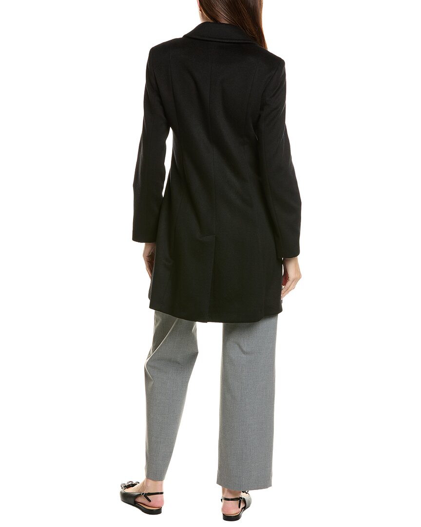 Sofia Cashmere Sofiacashmere Modern Wool & Cashmere-Blend Trench Coat