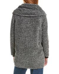 Sofiacashmere Cocoon Wool & Alpaca-Blend Coat