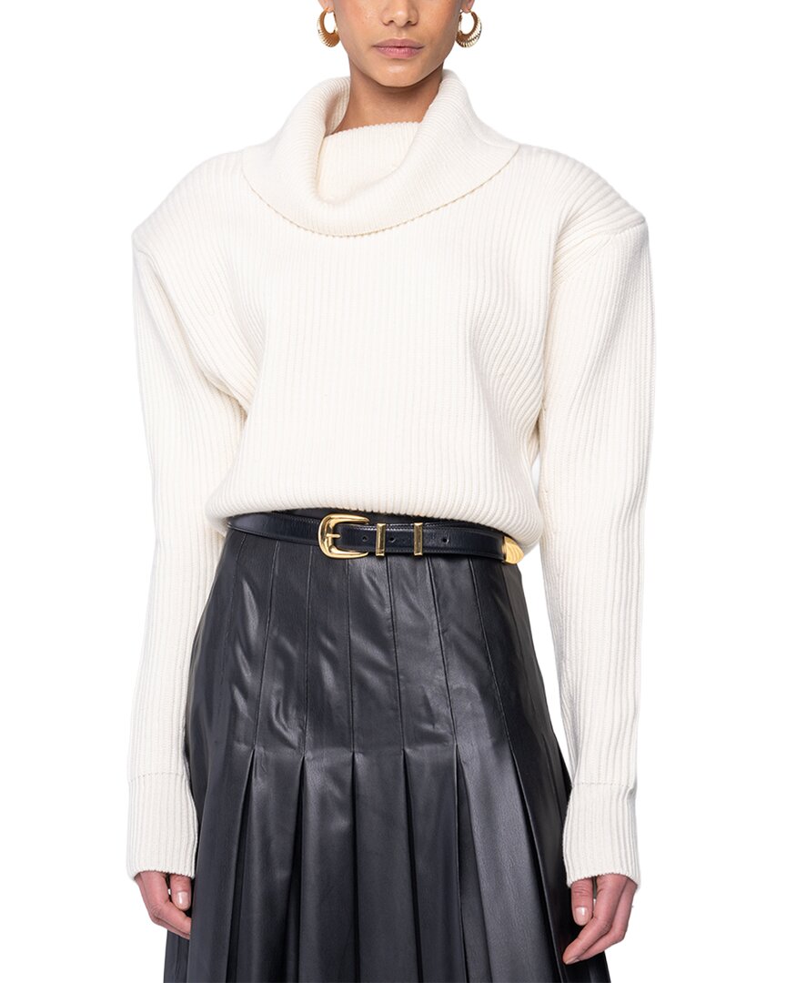 Ronny Kobo Camilla Knit Wool & Cashmere-Blend Top