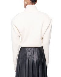 Ronny Kobo Camilla Knit Wool & Cashmere-Blend Top