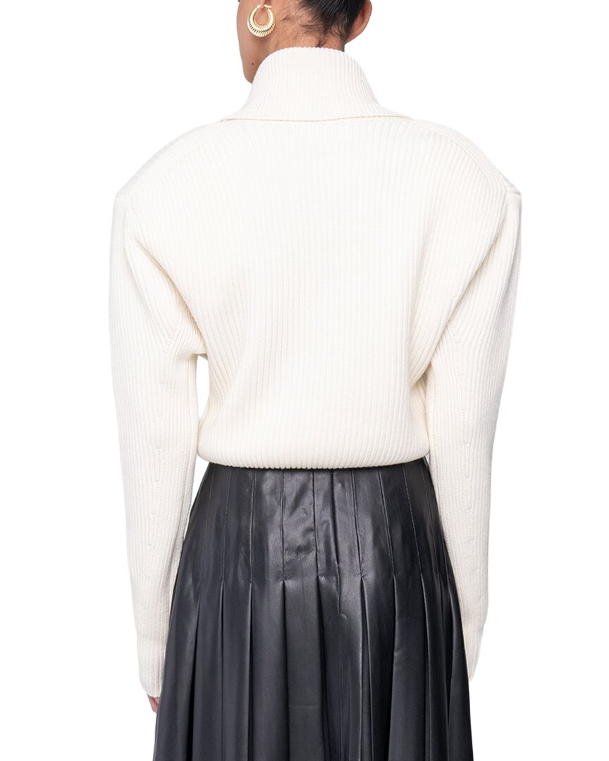 Ronny Kobo Camilla Knit Wool & Cashmere-Blend Top