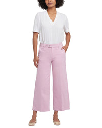 Nydj Mona Pink Nectar Wide Leg Jean