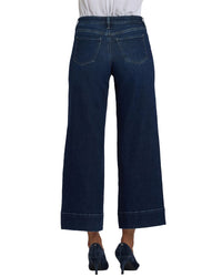 Nydj Teresa Midnight Breeze Wide Leg Jean