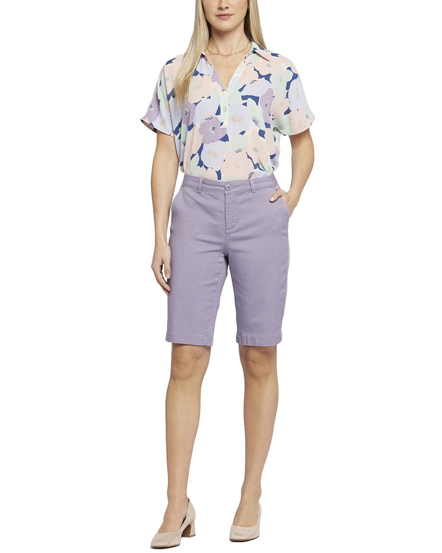 NYDJ Nydj Bermuda Lilac Chalk Short