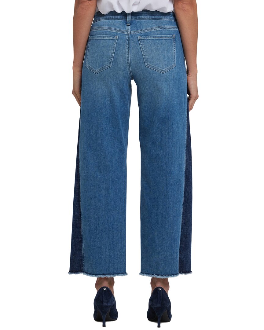 NYDJ Nydj Teresa Avenue Blue Wide Leg Jean