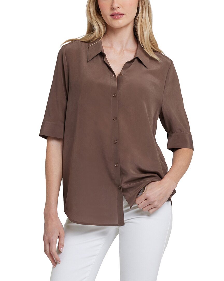 Nydj Riley Silk Blouse