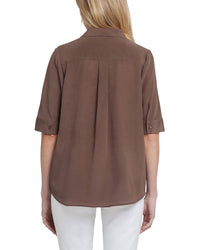 Nydj Riley Silk Blouse
