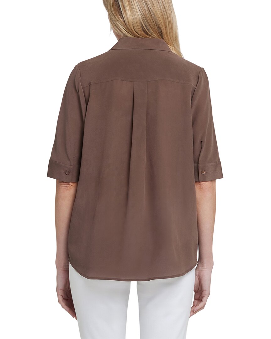 Nydj Riley Silk Blouse