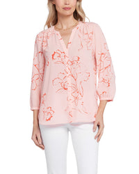 Nydj Pintuck Blouse
