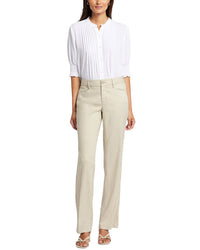 Nydj Trouser Feather Linen-Blend Trouser