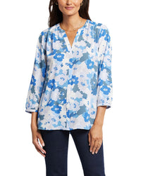 Nydj Pintuck Blouse