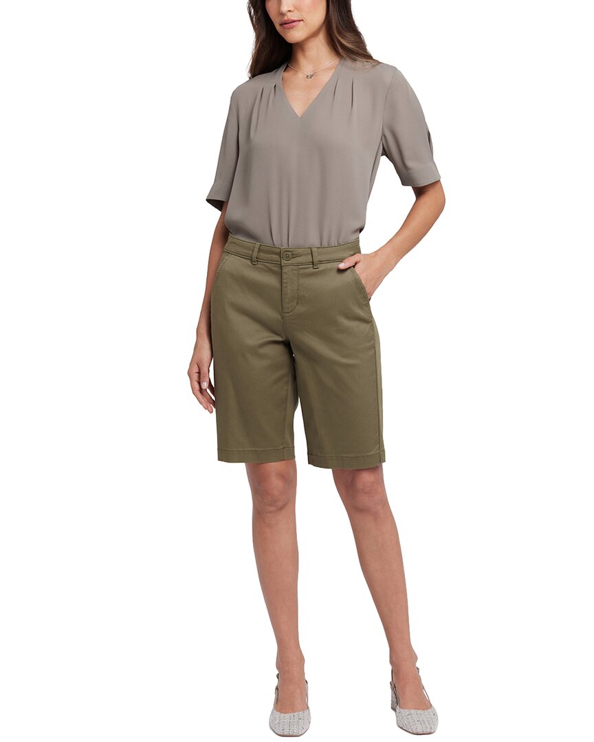 Nydj Bermuda Bay Leaf Short