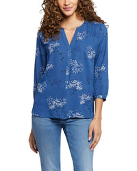 Nydj Pintuck Blouse
