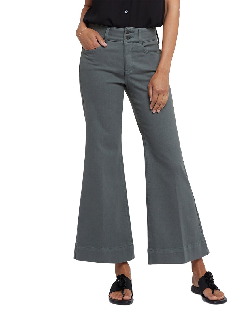 Nydj Mia Sage Leaf Palazzo Jean