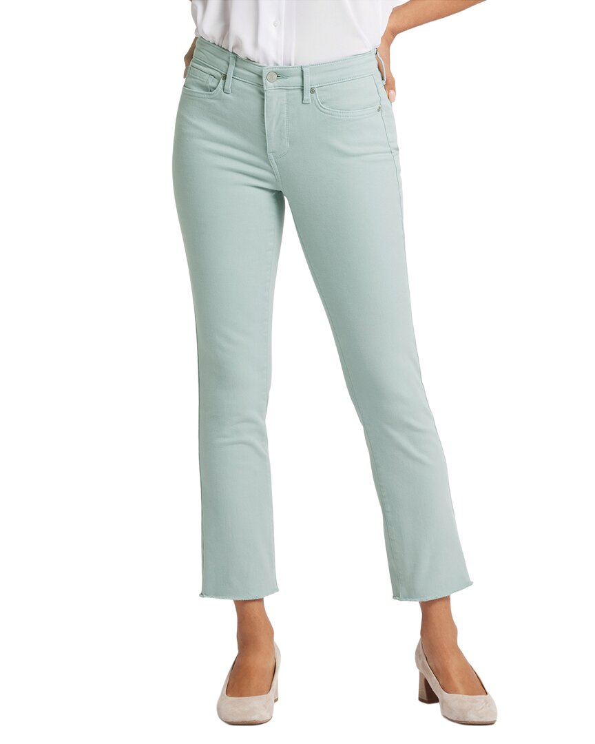 Nydj Sheri Snowpass Mint Ankle Crop Jean