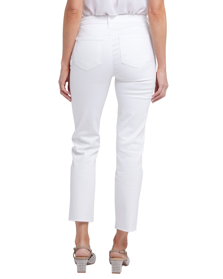 Nydj Sheri Optic White Ankle Crop Jean