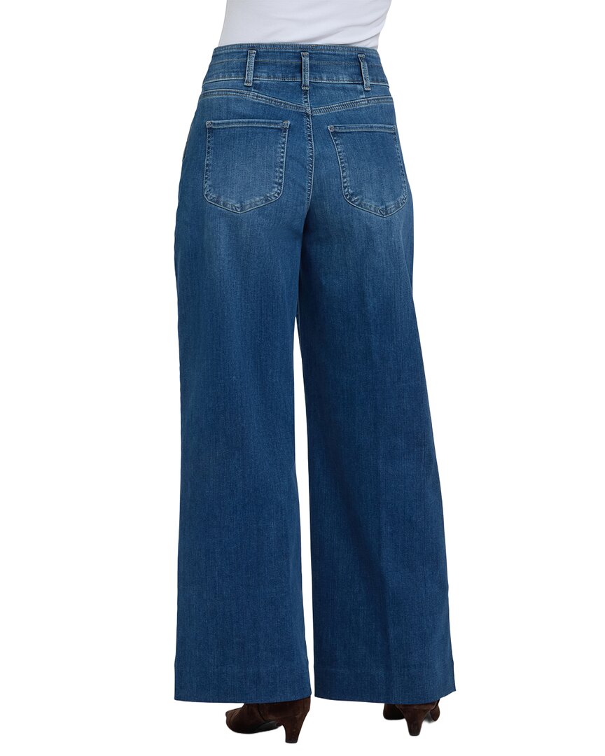 Nydj Mona Royal Ocean Wide Leg Jean